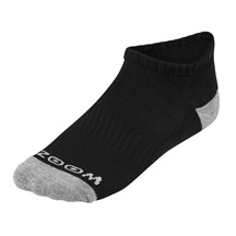Zoom Crew Damen Socken, 3Paar, schwarz