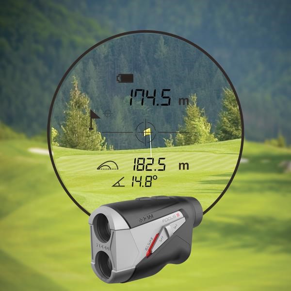 Zoom Focus S Laser Distanzmesser, schwarz/grau