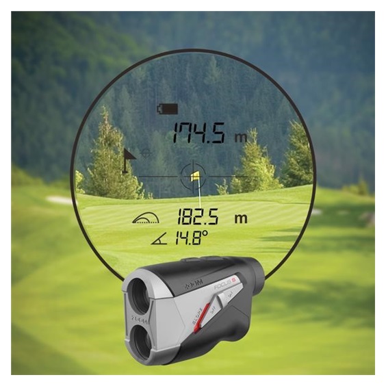 Zoom Focus S Laser Distanzmesser, schwarz/grau