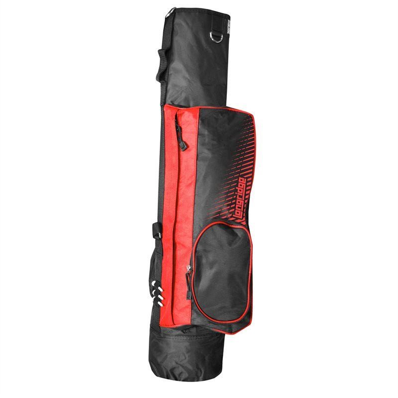 Longridge 5‘‘ Pencilbag, schwarz/rot
