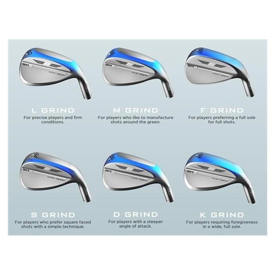 Titleist SM9 Tour Chrome Damen Wedge, Graphit
