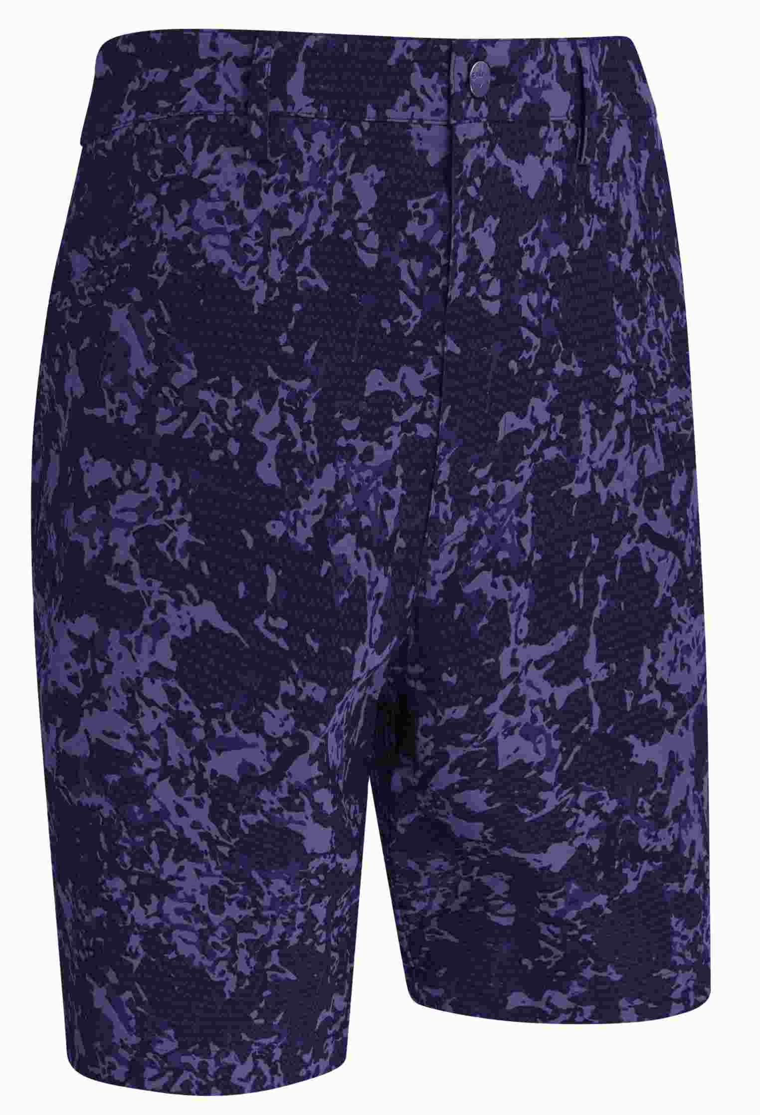 Callaway Abstract Camo Herren Shorts, dunkelblau