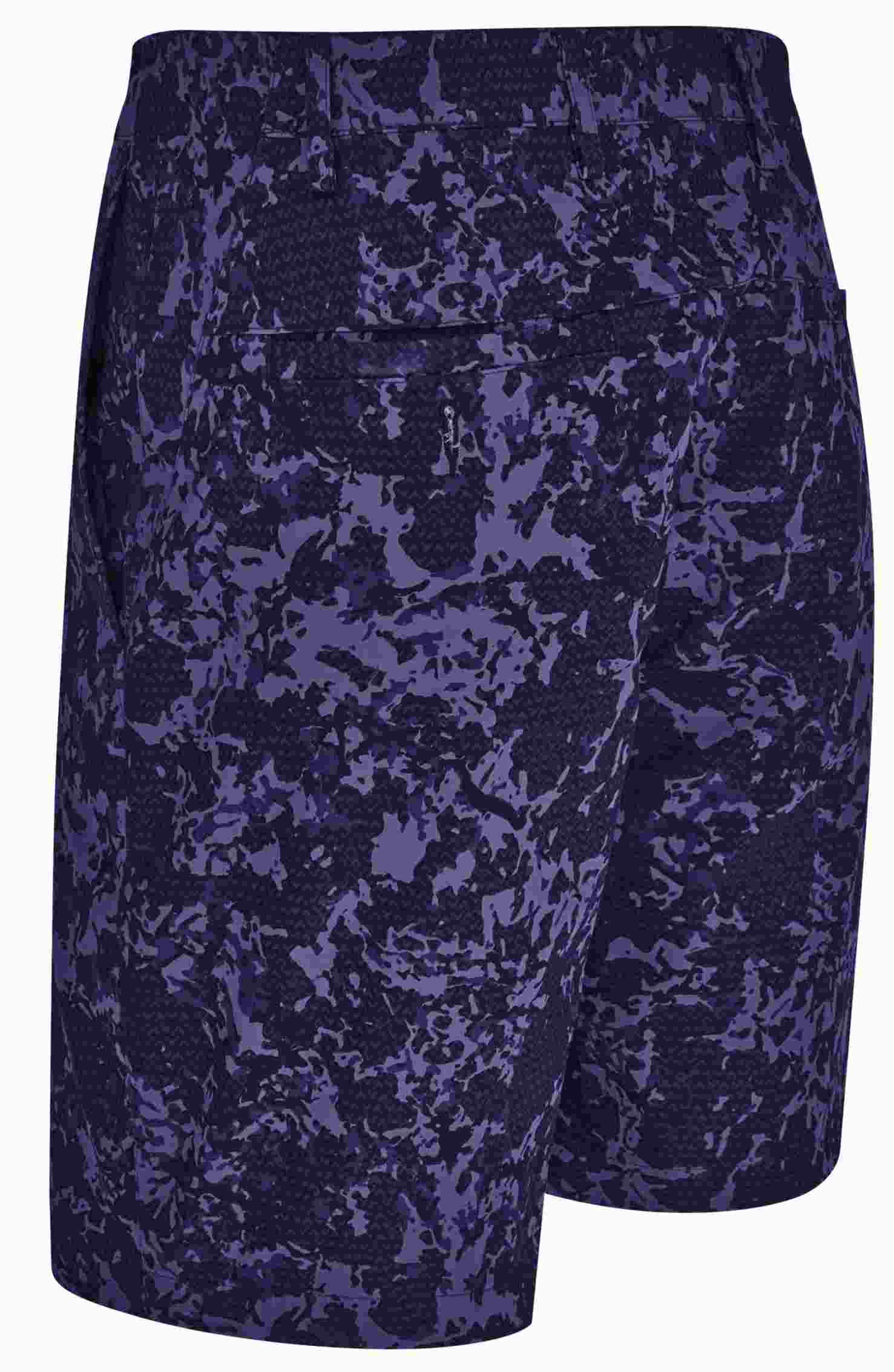 Callaway Abstract Camo Herren Shorts, dunkelblau