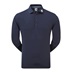 FootJoy Thermolite Herren Langarm-Polo, dunkelblau