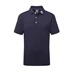 FootJoy Stretch Pique Solid Junior Poloshirt, dunkelblau
