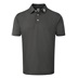 FootJoy Stretch Pique Solid Athletic Fit Herren Poloshirt, charcoal