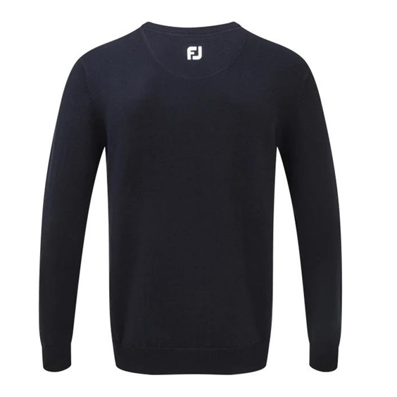 FootJoy Wool Blend V-Neck Herren Pullover, dunkelblau