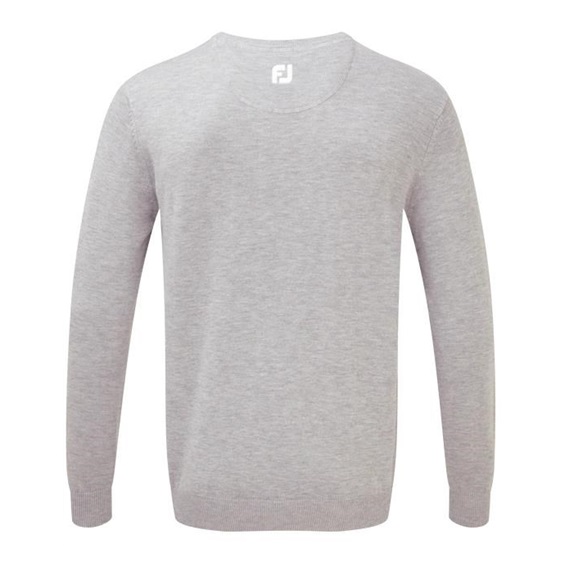 FootJoy Wool Blend V-Neck Herren Pullover, grau