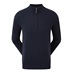 FootJoy Wool Blend 1/2 Zip Herren Pullover, dunkelblau