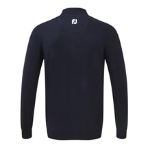 FootJoy Wool Blend 1/2 Zip Herren Pullover, dunkelblau