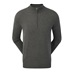 FootJoy Wool Blend 1/2 Zip Herren Pullover, grau