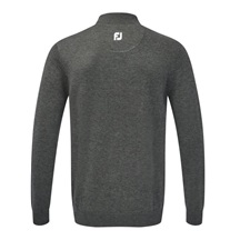FootJoy Wool Blend 1/2 Zip Herren Pullover, grau