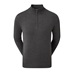 FootJoy Wool Blend Lined 1/2 Zip Herren Pullover, charcoal