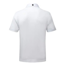 FootJoy Stretch Pique Solid Herren Poloshirt, weiss