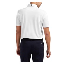 FootJoy Stretch Pique Solid Herren Poloshirt, weiss