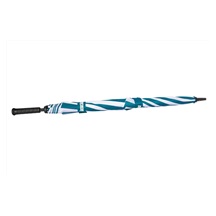 Longridge Dual Canopy Regenschirm 60", blau/weiß