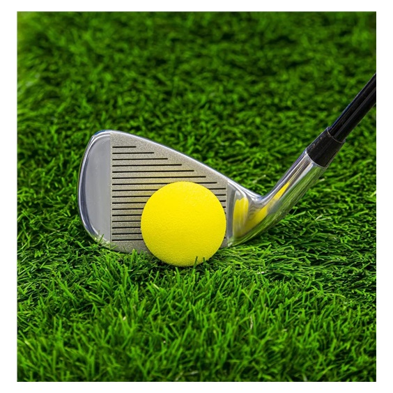 Longridge Yellow Foam Trainingsbälle, 6Stk.