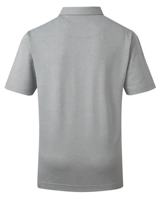 FootJoy Stretch Pique Solid Junior Poloshirt, grau