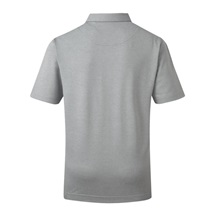FootJoy Stretch Pique Solid Junior Poloshirt, grau