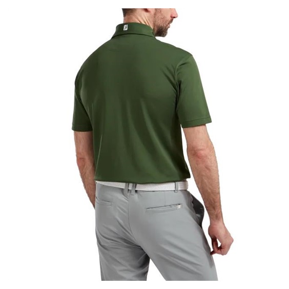 FootJoy Stretch Pique Solid Athletic Fit, Olive