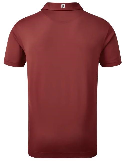 FootJoy Stretch Pique Solid Athletic Fit, maroon