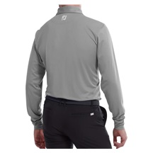FootJoy Thermolite Herren Langarm-Polo, grau