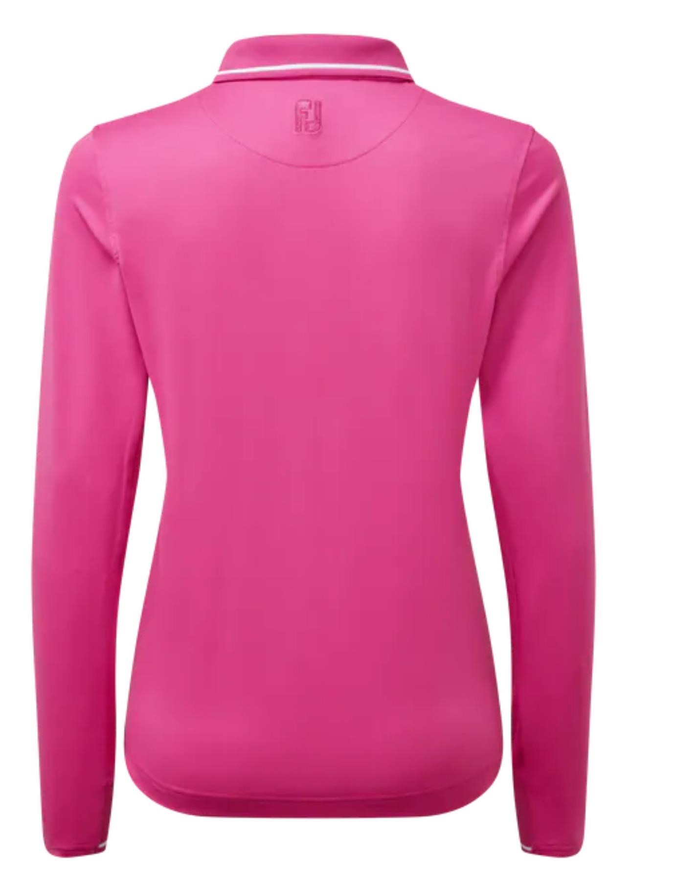 FootJoy Thermal Long Sleeved Damen Poloshirt, rosa