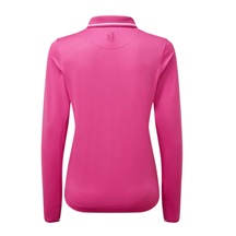 FootJoy Thermal Long Sleeved Damen Poloshirt, rosa