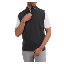 FootJoy Full-Zip Knit Herren Weste, schwarz
