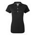 FootJoy Stretch Pique Solid Damen Poloshirt, schwarz