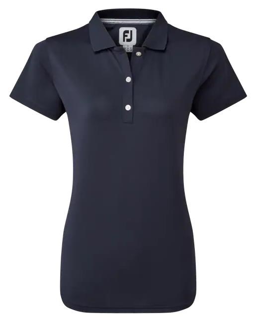 FootJoy Stretch Pique Solid Damen Poloshirt, dunkelblau