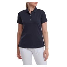 FootJoy Stretch Pique Solid Damen Poloshirt, dunkelblau