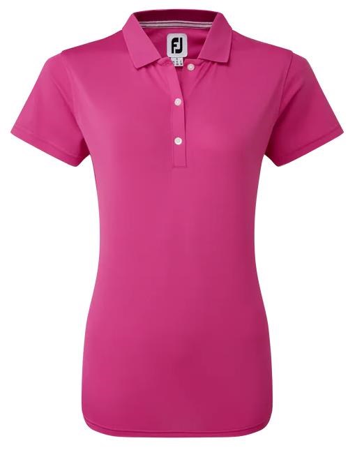 FootJoy Stretch Pique Solid Damen Poloshirt, rosa
