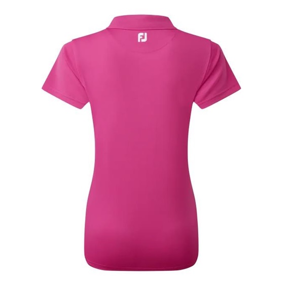 FootJoy Stretch Pique Solid Damen Poloshirt, rosa