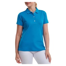 FootJoy Stretch Pique Solid Damen Poloshirt, cobalt