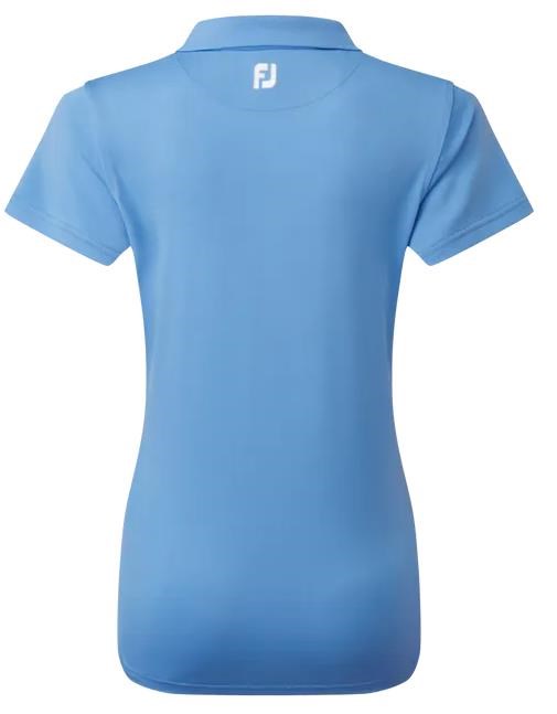 FootJoy Stretch Pique Solid Damen Poloshirt, hellblau