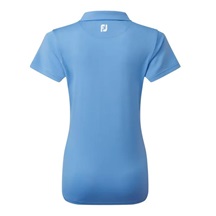 FootJoy Stretch Pique Solid Damen Poloshirt, hellblau