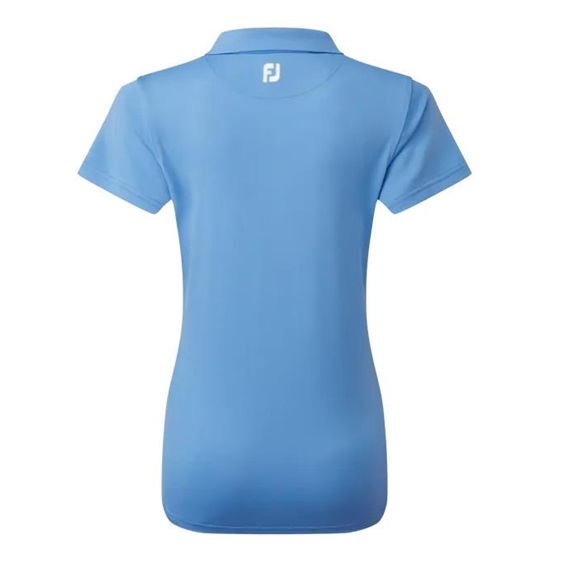 FootJoy Stretch Pique Solid Damen Poloshirt, hellblau