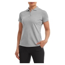 FootJoy Stretch Pique Solid Damen Poloshirt, grau
