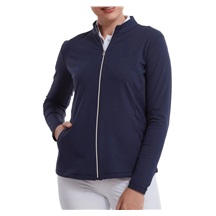FootJoy Full-Zip Midlayer Damen Sweatshirt, dunkelblau