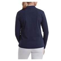 FootJoy Full-Zip Midlayer Damen Sweatshirt, dunkelblau