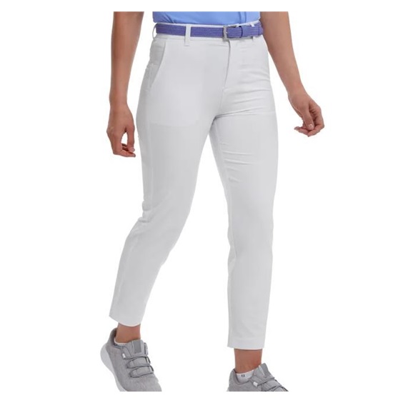 FootJoy Stretch Cropped 7/8 Damen Hose, weiss