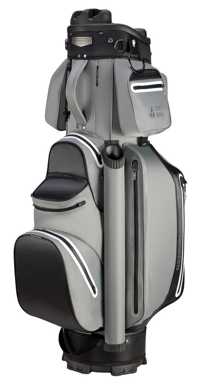 Bennington Select 360° Waterproof Cartbag, grau/schwarz