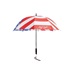 JuCad Teleskop-Golfschirm 68" mit Schirmstift, stars & stripes