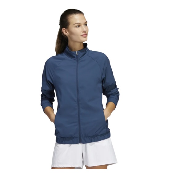 Adidas Essentials Full Zip Damenjacke, dunkelblau