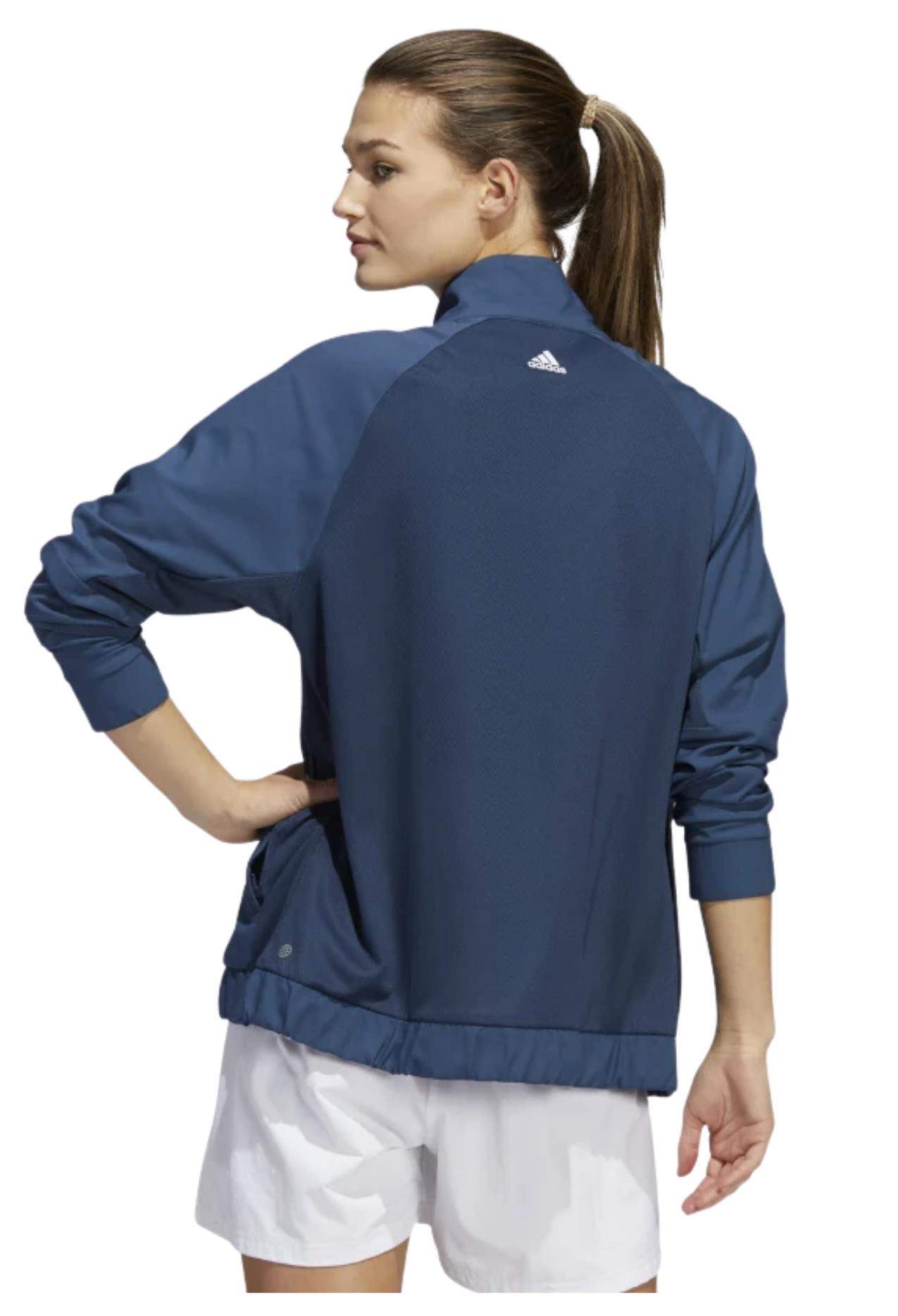 Adidas Essentials Full Zip Damenjacke, dunkelblau