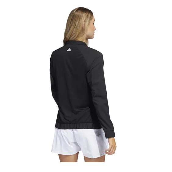 Adidas Essentials Full Zip Damenjacke, schwarz