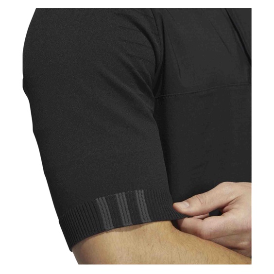 Adidas Primeknit Statement 1/4 Zip Herren Sweatshirt, schwarz