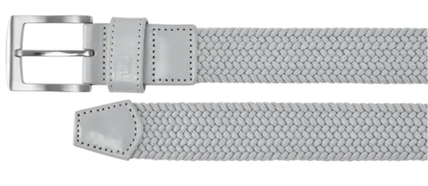 FootJoy Braided Herren Gürtel, grau