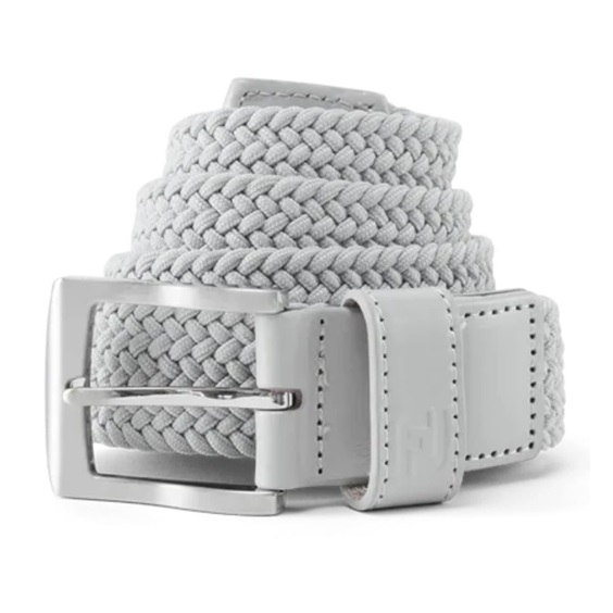 FootJoy Braided Herren Gürtel, grau